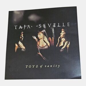 Taja Sevelle Toys Of Vanity 12x12 Double Sided Promo Flat Album Poster 1997 Funk